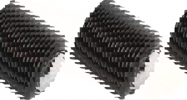 26.2mm OAL, Steel, Headless Rolling Ball End Clamping Screw